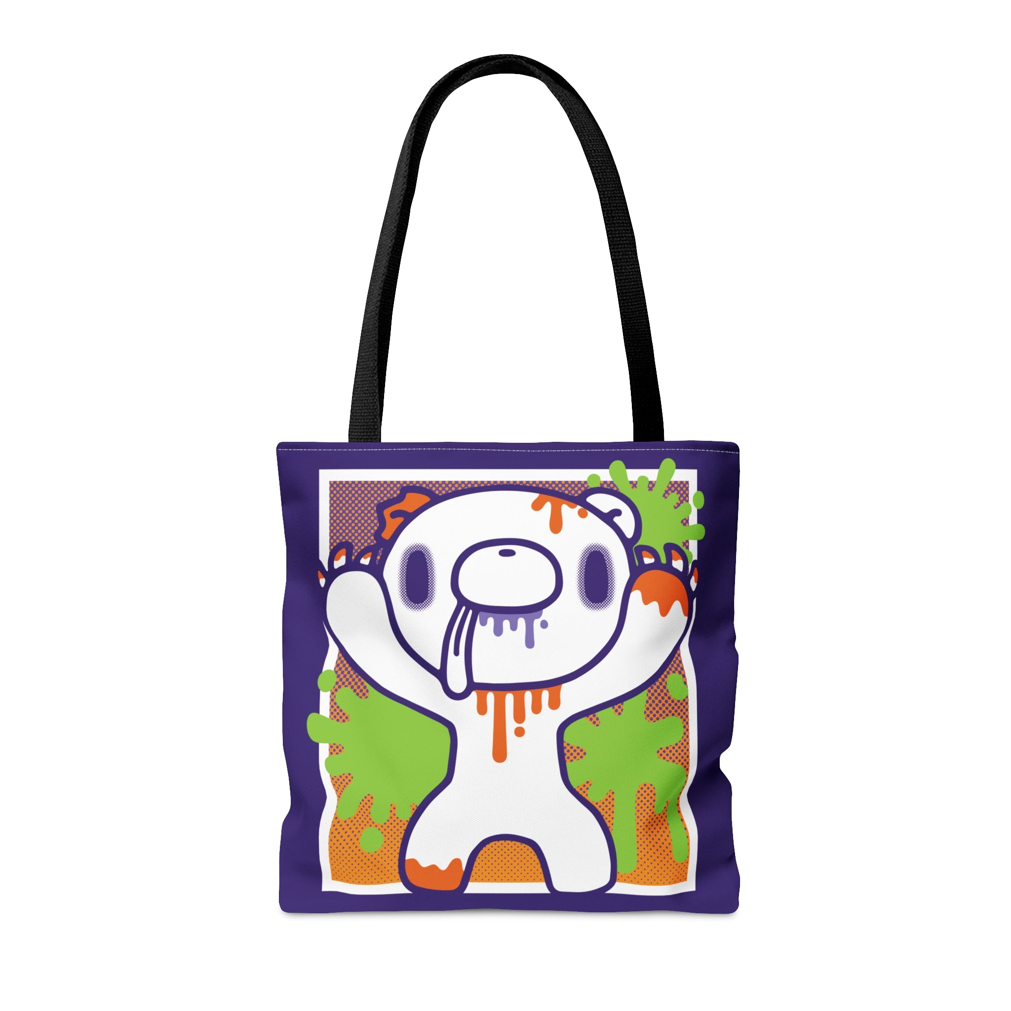 Gloomy Bear Zombie Splatter Tote Bag